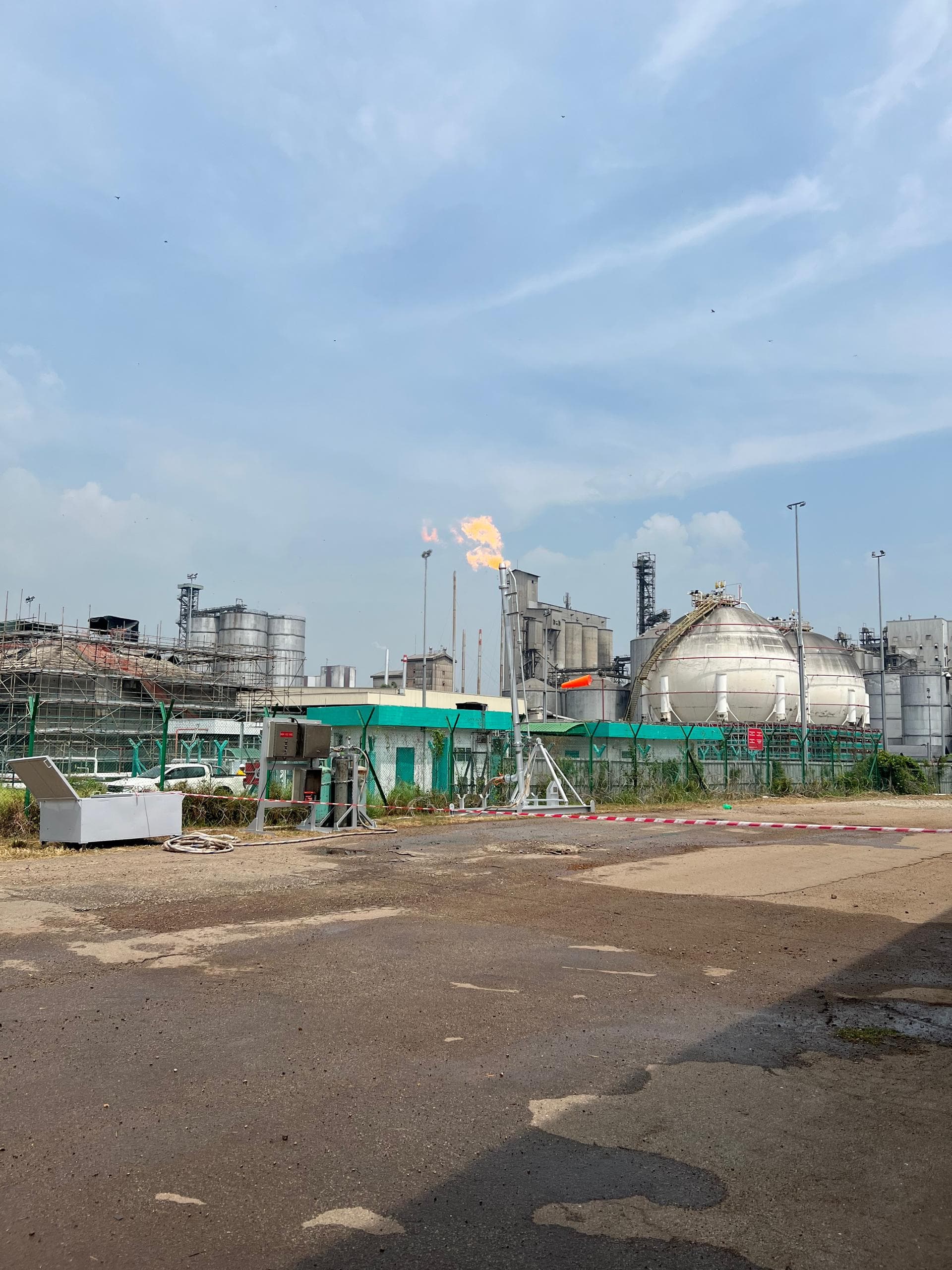 Flaring, Pigging & Pipeline Maintenance